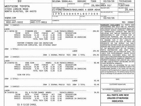 Used 2021 Ford Bronco Badlands image 21