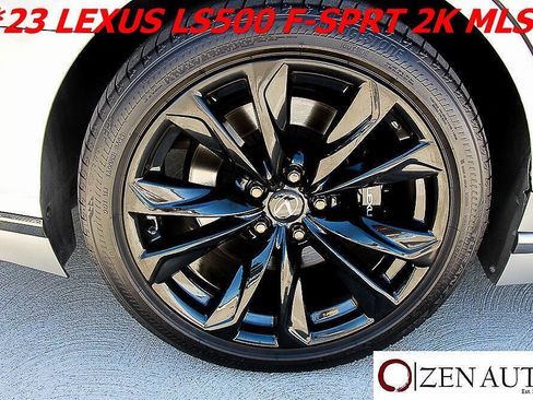 Used 2023 Lexus LS 500 F Sport w/ Cold Weather Package (CK) RWD image 56