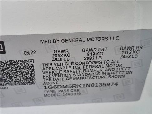 Used 2022 Cadillac CT5 Luxury RWD image 23