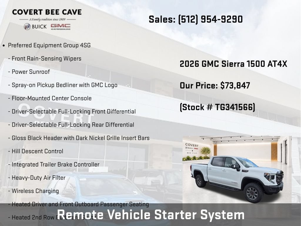 New 2026 GMC Sierra 1500 AT4X AWD/4WD image 16