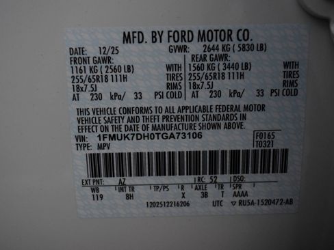 New 2026 Ford Explorer Active image 28