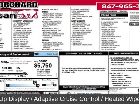 Used 2024 Chevrolet Blazer EV RS image 4