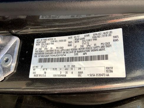 Used 2017 Ford Escape S image 36