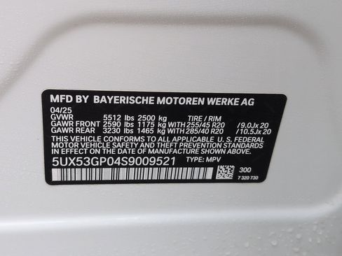 Used 2025 BMW X3 xDrive30i w/ Convenience Package image 34