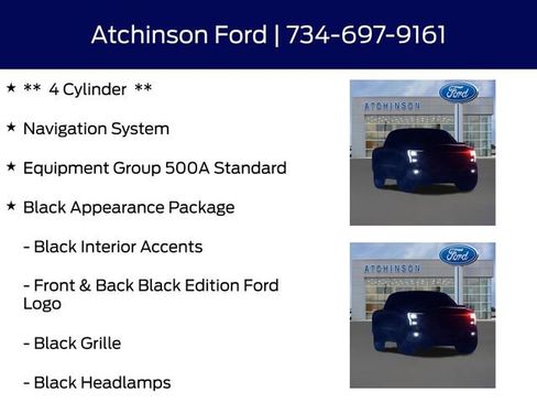 Certified 2024 Ford Maverick Lariat w/ Black Appearance Package FWD image 4