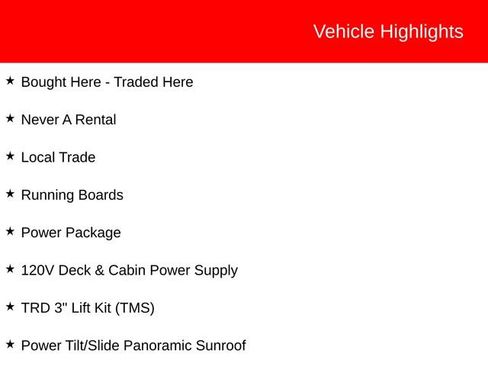 Used 2025 Toyota Tundra Limited w/ Power Package AWD/4WD image 4