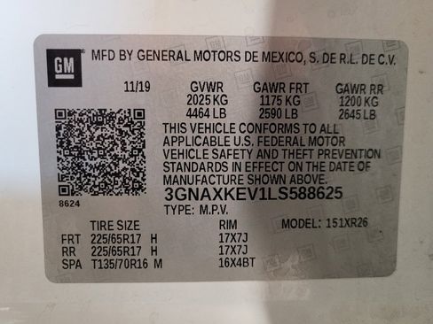 Used 2020 Chevrolet Equinox LT FWD image 33