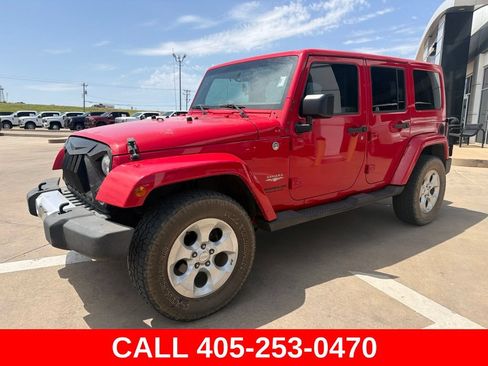 Used 2015 Jeep Wrangler Unlimited Sahara w/ Connectivity Group AWD/4WD image 7