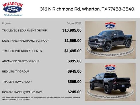 Used 2024 RAM 1500 TRX w/ TRX Level 2 Equipment Group AWD/4WD image 2