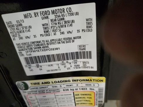 Used 2013 Ford F150 XLT w/ Luxury Equipment Group image 33