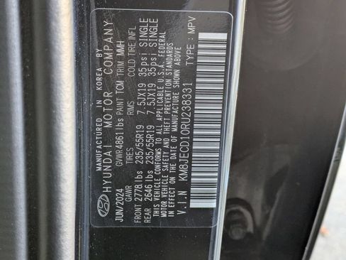 New 2024 Hyundai Tucson Limited AWD/4WD image 24