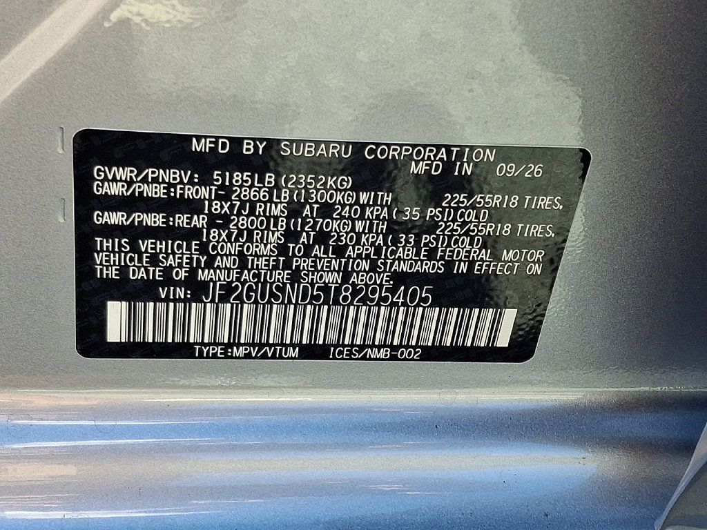 New 2026 Subaru Crosstrek 2.5i Limited AWD/4WD image 10