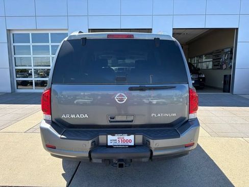 Used 2014 Nissan Armada Platinum w/ 2nd Row Captain Seat Package AWD/4WD image 7