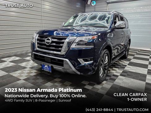 Used 2023 Nissan Armada Platinum AWD/4WD image 1