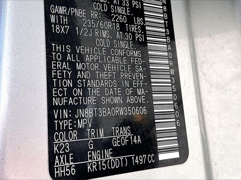 Used 2024 Nissan Rogue SV image 26