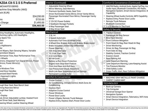 New 2026 MAZDA CX-5 Preferred AWD/4WD image 3