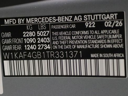 New 2026 Mercedes-Benz C 300 Sedan image 8