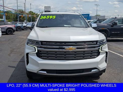 Used 2021 Chevrolet Tahoe Premier w/ Premium Package AWD/4WD image 2