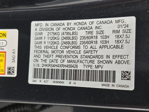 Certified 2024 Honda CR-V EX image 35