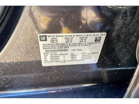 Used 2015 Chevrolet Silverado 1500 LTZ Z71 w/ LTZ Plus Package image 34