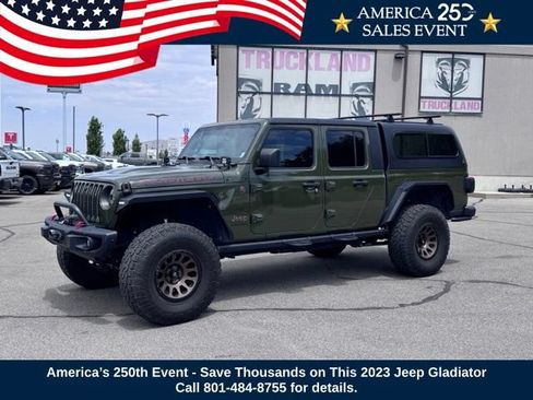 Used 2023 Jeep Gladiator Rubicon w/ LED Lighting Group AWD/4WD image 1
