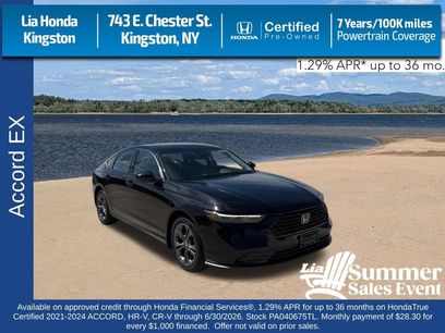 Certified 2023 Honda Accord EX