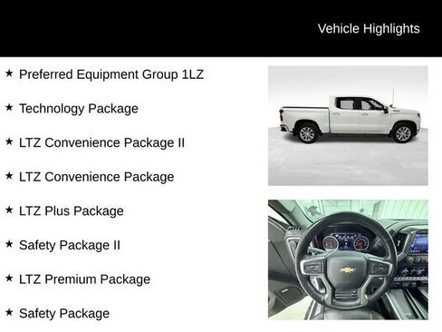 Certified 2021 Chevrolet Silverado 1500 LTZ w/ LTZ Premium Package image 16