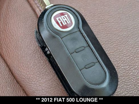 Used 2012 FIAT 500 Lounge w/ Luxury Leather Pkg FWD image 28