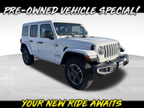 Used 2023 Jeep Wrangler Sahara image 1