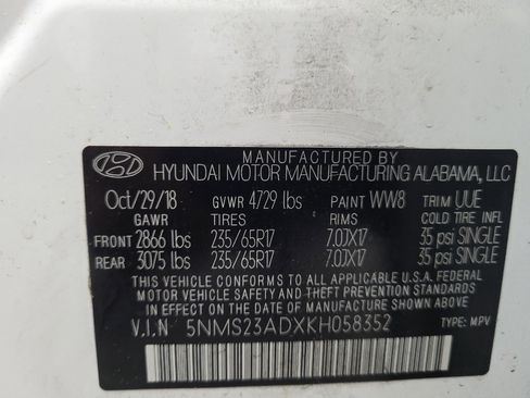 Used 2019 Hyundai Santa Fe SE FWD image 33