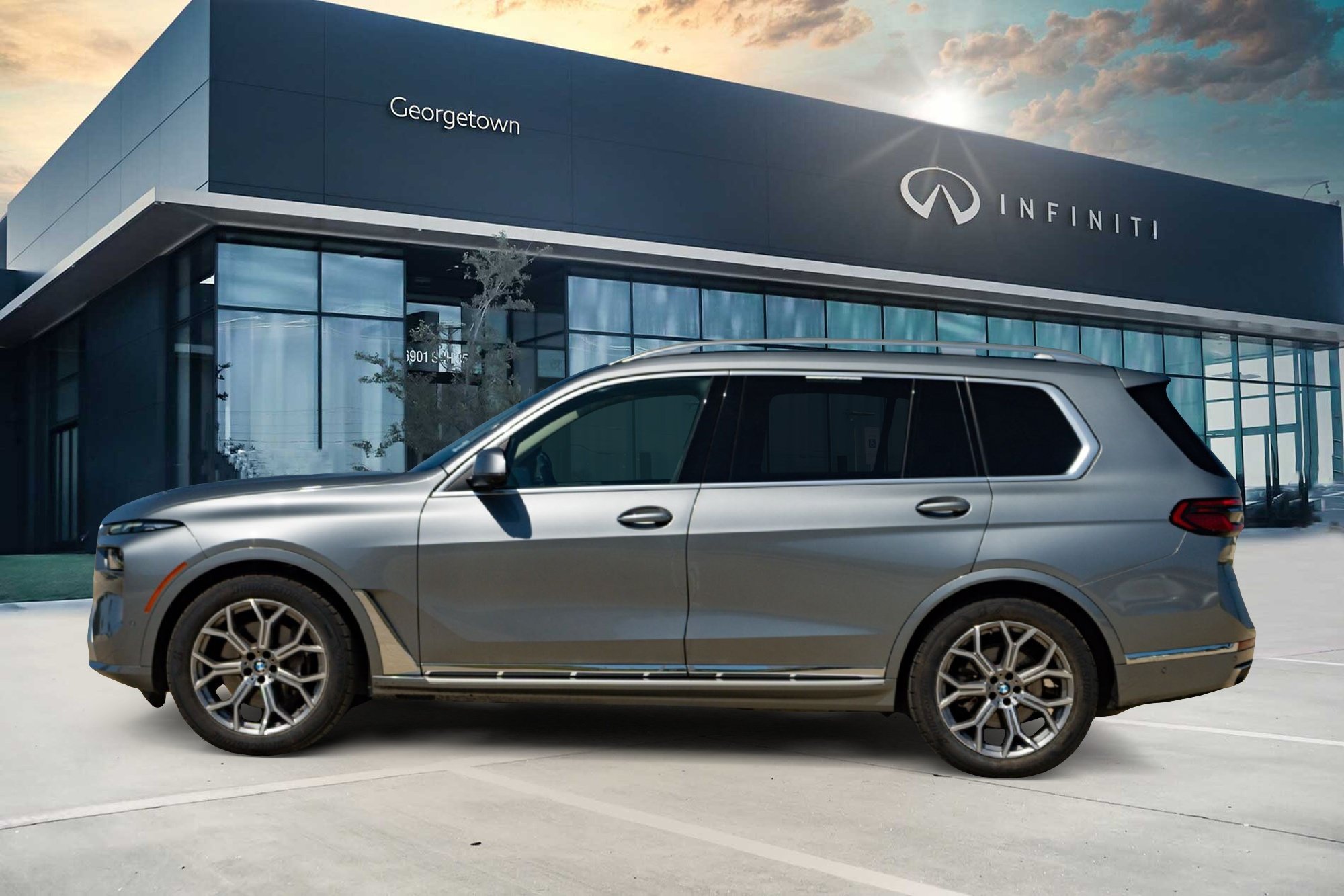 Used 2024 BMW X7 xDrive40i w/ Premium Package AWD/4WD image 7