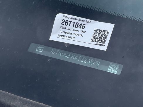 New 2026 GMC Sierra 1500 Elevation w/ Elevation Select Package AWD/4WD image 33