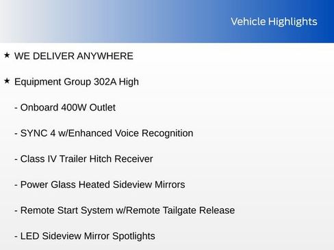 Used 2023 Ford F150 XLT w/ Equipment Group 302A High image 8