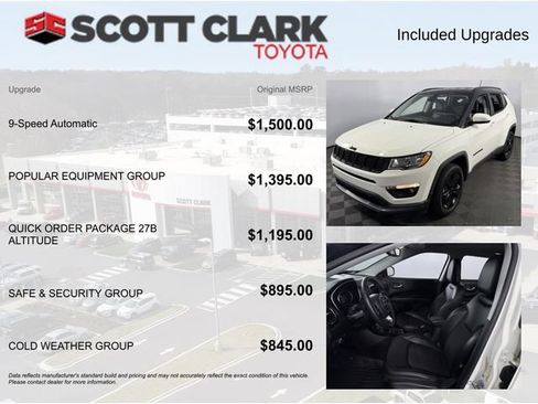 Used 2018 Jeep Compass Latitude w/ Popular Equipment Group AWD/4WD image 4