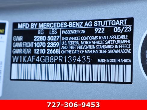 Certified 2023 Mercedes-Benz C 300 Sedan image 28