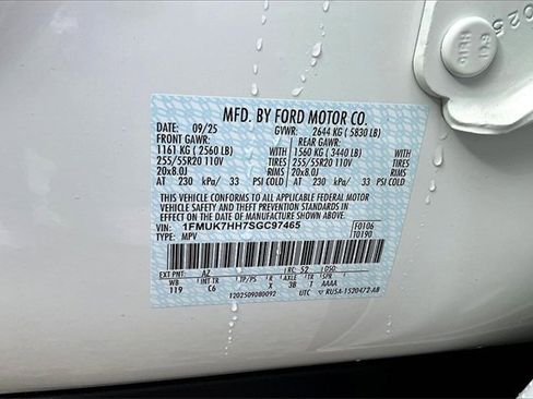 New 2025 Ford Explorer Platinum image 13