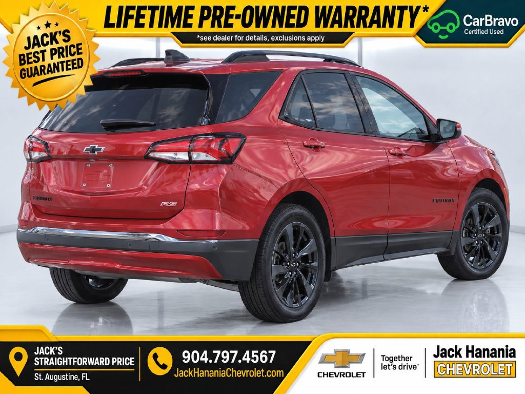 Used 2022 Chevrolet Equinox RS w/ RS Leather Package FWD image 5