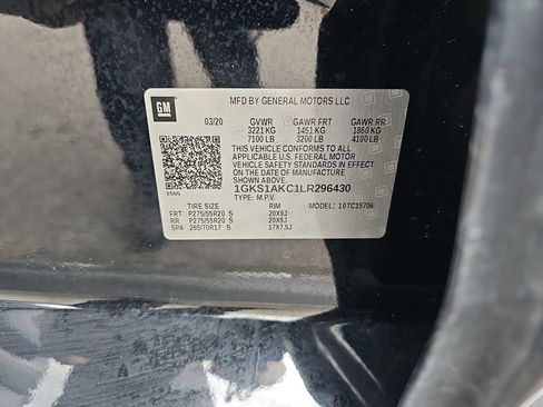 Used 2020 GMC Yukon SLE w/ SLE Value Package RWD image 39