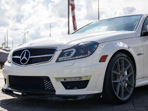 Used 2012 Mercedes-Benz C 63 AMG Coupe w/ Comand Single Disc Pkg image 7