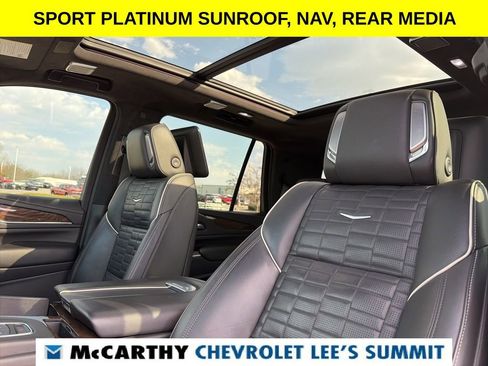 Used 2023 Cadillac Escalade Sport Platinum w/ LPO, ONYX Package image 52