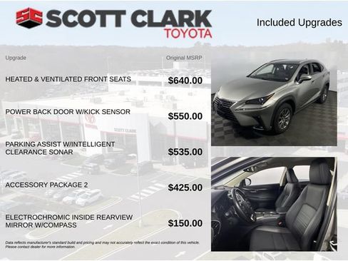 Used 2021 Lexus NX 300h AWD w/ Accessory Package 2 image 4