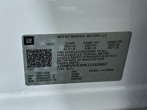 Used 2018 Chevrolet Traverse High Country image 71