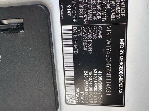 Used 2022 Mercedes-Benz Sprinter 2500 image 36