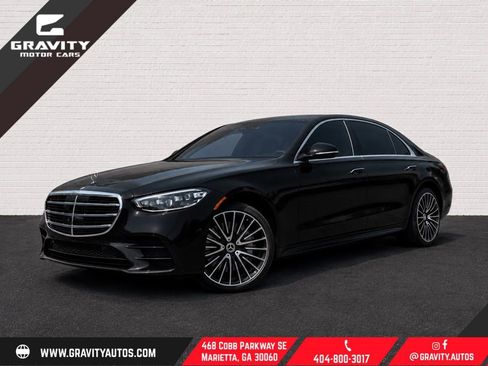 Used 2021 Mercedes-Benz S 580 4MATIC Sedan image 1
