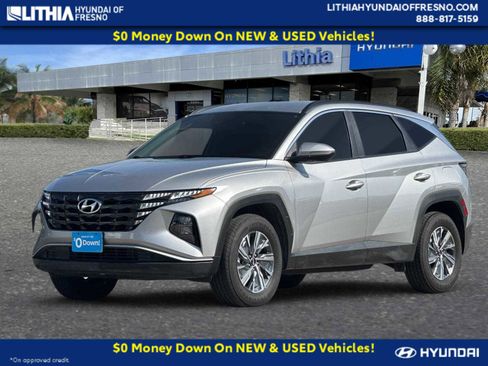 Used 2023 Hyundai Tucson Blue image 1