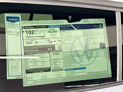 New 2026 Volkswagen ID.4 Pro S AWD/4WD image 25