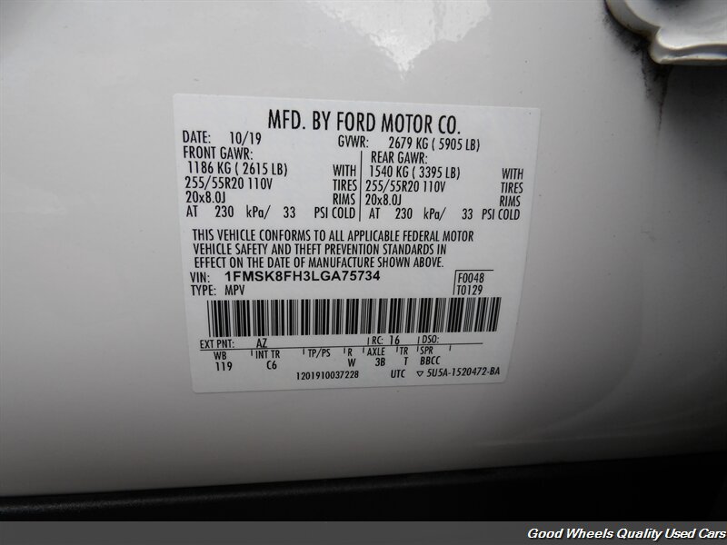 Used 2020 Ford Explorer Limited AWD/4WD image 26