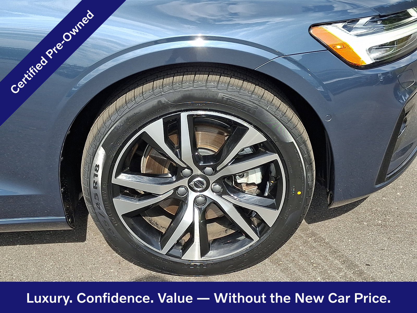 Certified 2024 Volvo S60 B5 Plus w/ Climate Package AWD/4WD image 9