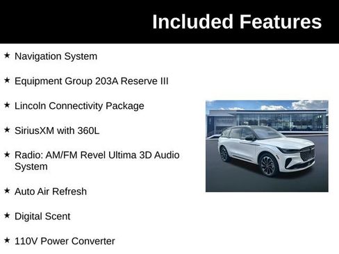 New 2026 Lincoln Nautilus Reserve AWD/4WD image 6