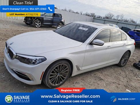 Used 2018 BMW 530i Sedan w/ Premium Package image 1